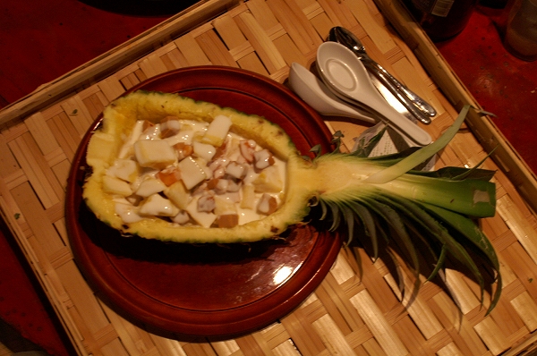 予告どおり安土盛りもつくりました