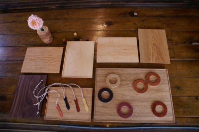 アイススプーンとドーナツコースター