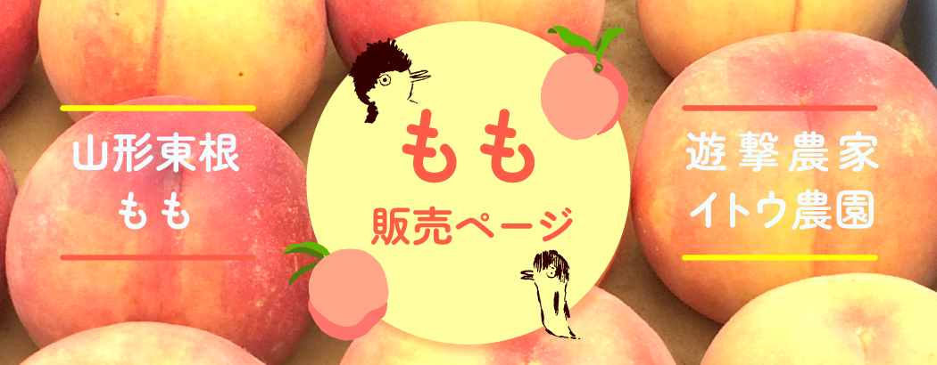 山形県東根の桃の注文ページ
